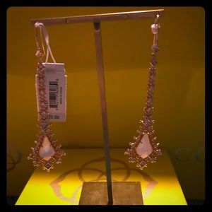 Kendra Scott Reimer Rose Gold Statement Earrings
